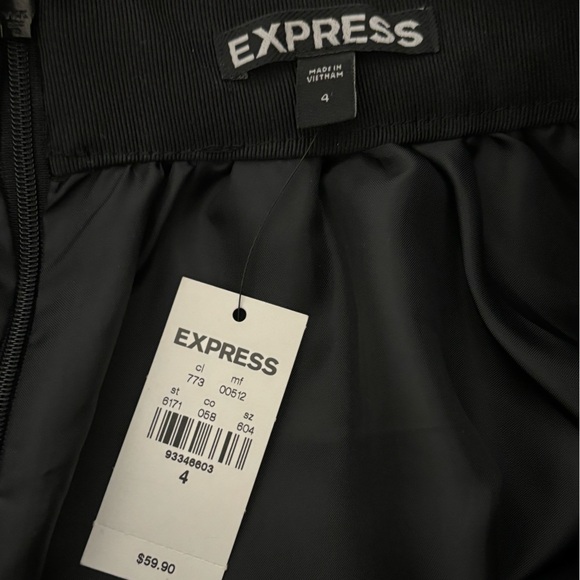 NWT Express Midi Black Skirt - Picture 3 of 4